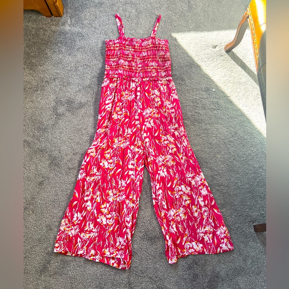 NWT Floral Jumpsuit